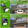 56 LEDs Outdoor Solar Security Light Flood Light Wall Solar Lamp Motion Sensor Solar Light LED Garden Path Garage Light